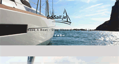 Desktop Screenshot of go-sail.je