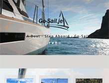 Tablet Screenshot of go-sail.je